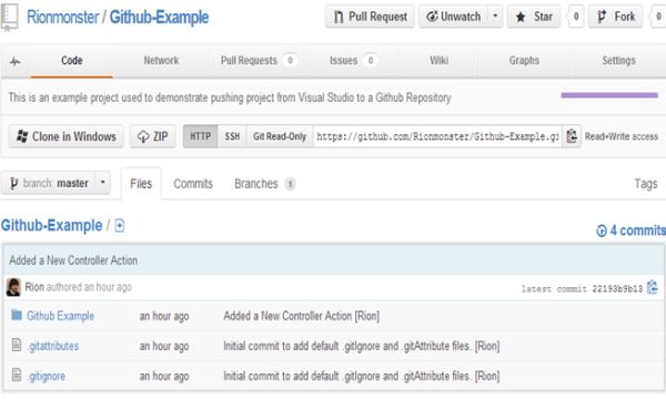 using github with visual studio using github with visual studio
