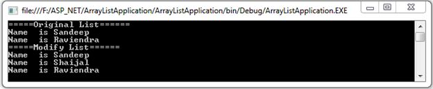 ArrayList in C#