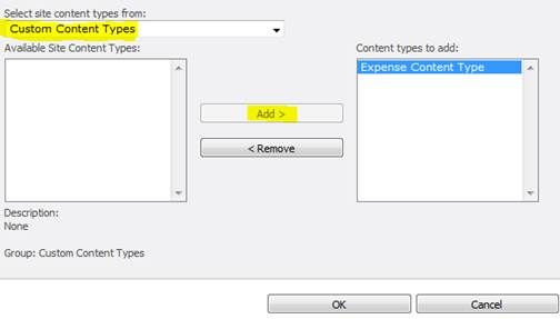 Custom Content Types
