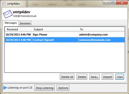send an email in Workflow