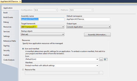 Windows Azure AppFabricService 