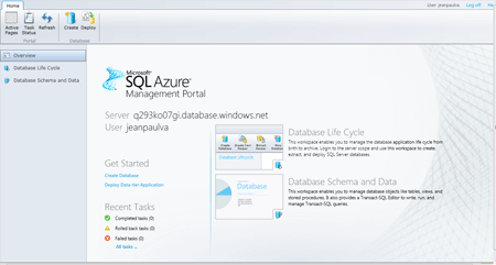 SQL Management Portal