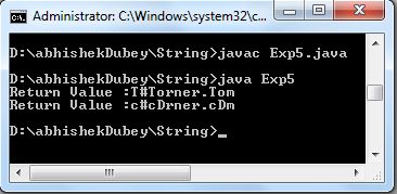 String Handling in Java