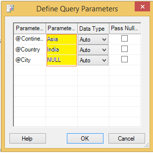 query parameters