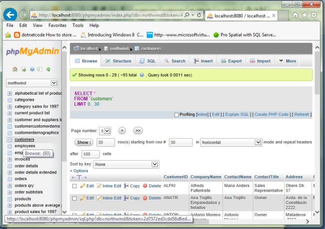 Data Binding in WPF DataGrid Control Using MySQL Database
