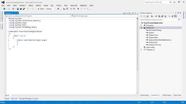 Install MySQL Connector in Visual Studio 2012