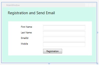 Send Email From C# WPF Application Using HTML Email Templates