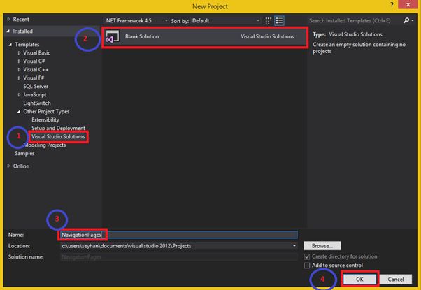 Open your Visual Studio