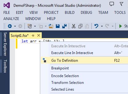 GoTo Definition for Operator