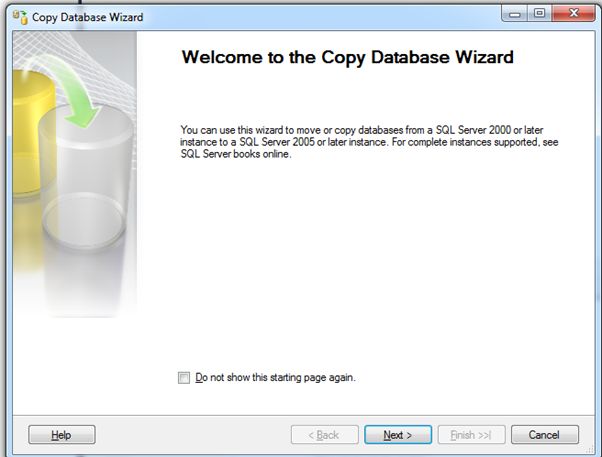 Copy Database From One Server to Another Server in SQL