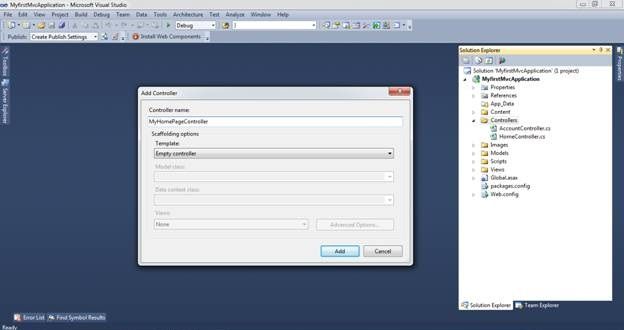 MyHomePageController