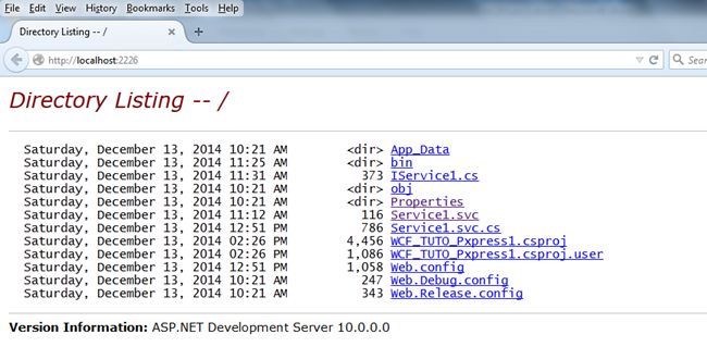 see directory listing 