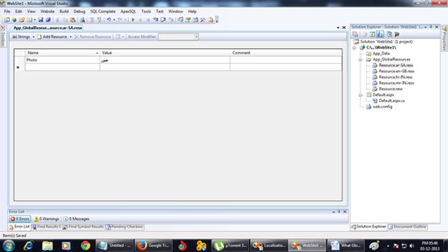 Open Resource.ar-SA.resx