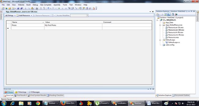 Open Resource.en-GB.resx