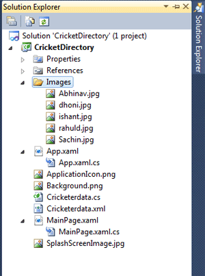 Add all images to the solution