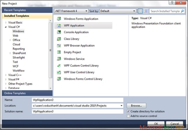 Building First WPF Application