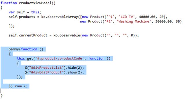 configure all the routes in application