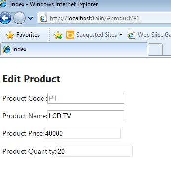 run the application and Output