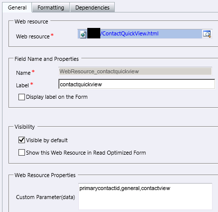 html web resource parameter