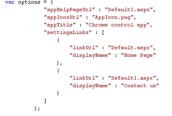 Chrome Control in Apps For SharePoint 2013