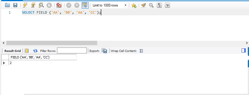 String Functions in MySQL