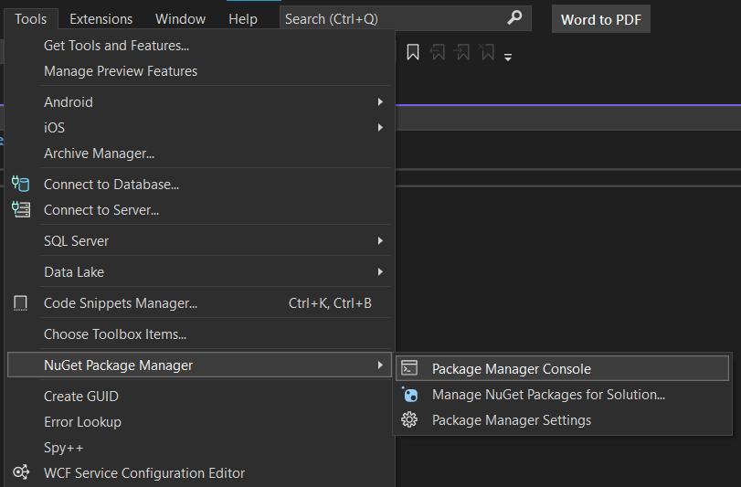 Word File to PDF Using C# dll