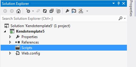 Using Kendo UI Templates
