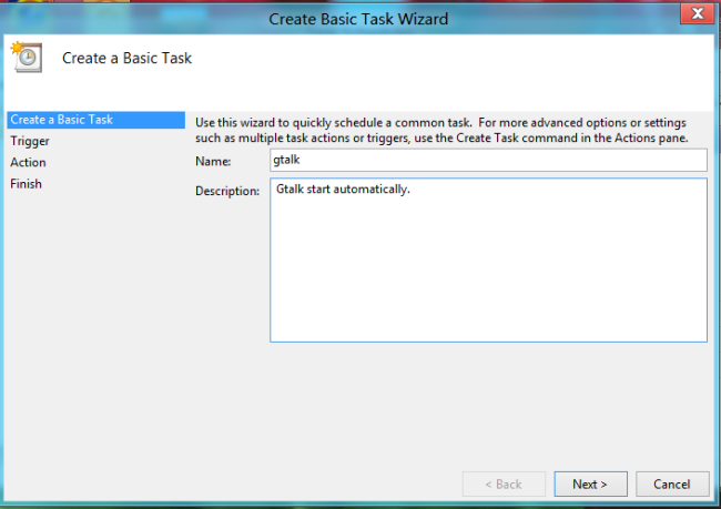 Create task