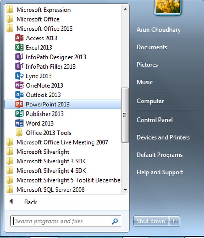 How to present online documents in powerpoint 2013