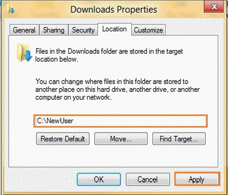 Downloads Properties