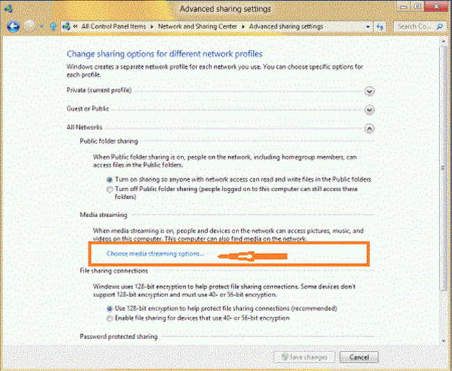 Optimize Media Streaming on a Network in Windows 8