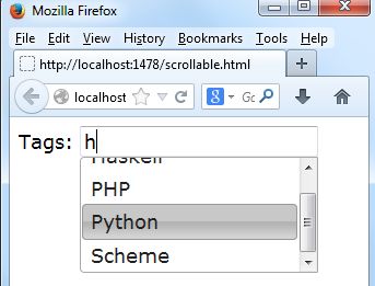 jQuery UI Autocomplete