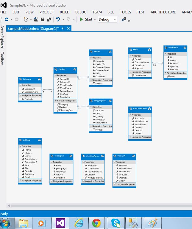 Entity Framework - Database First Approach