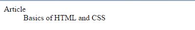Basics Of HTML And CSS - Part 1 image.