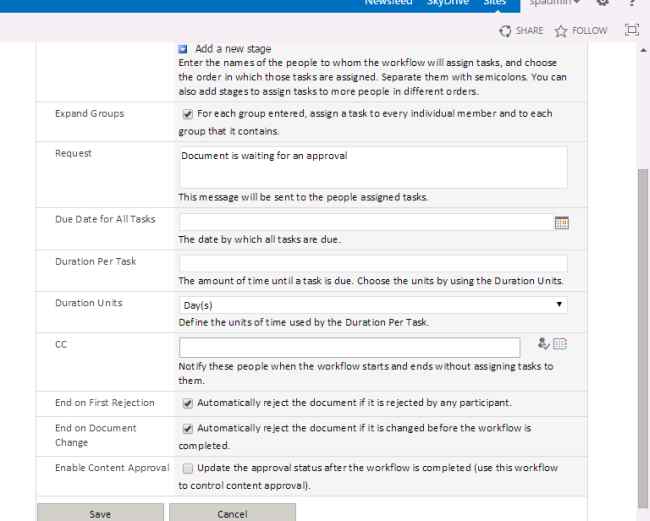 Automatically reject the document