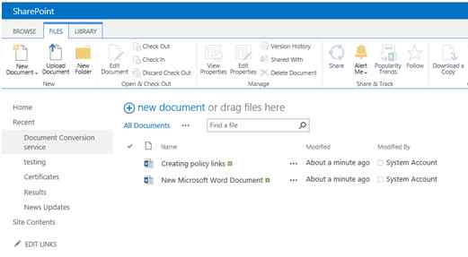 Mapping Network Drive Into SharePoint Library
