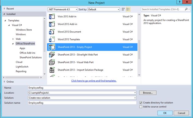 Insert Items Into SharePoint List Programmatically