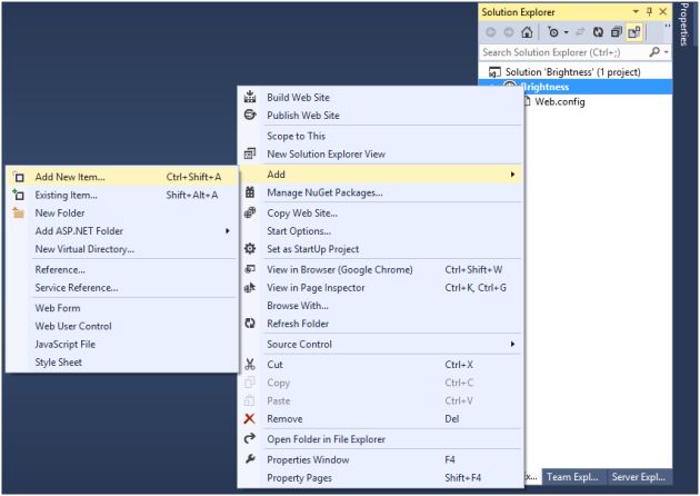 Control Image Brightness Using ASP .NET