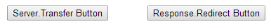 Server.Transfer vs Response.Redirect 