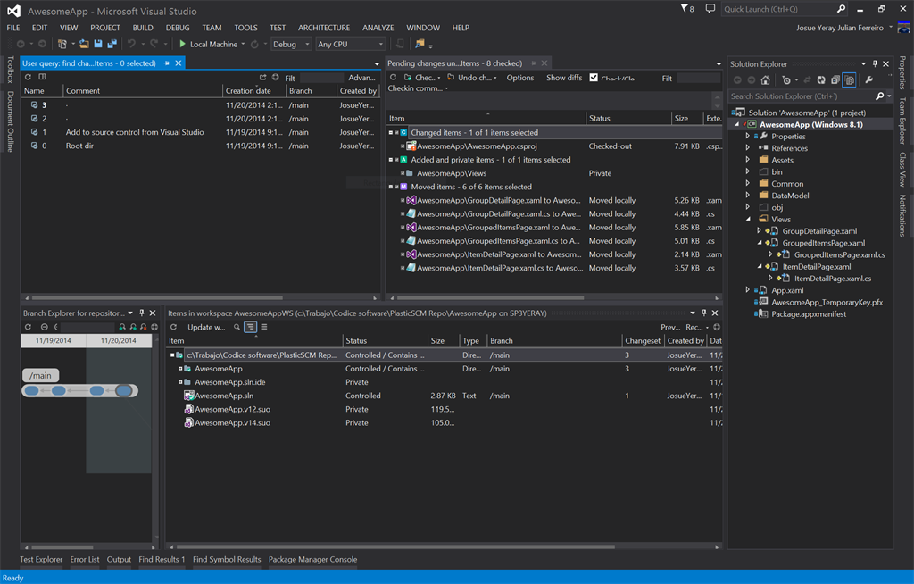 Getting Started With Plastic SCM Plugin For Visual Studio