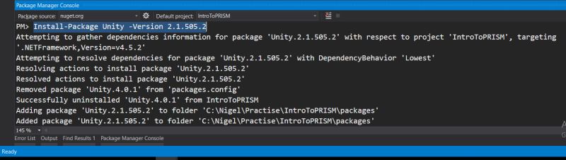 Install-Package