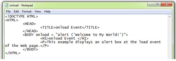 Let’s Work With JavaScript Events