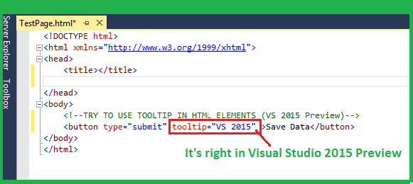 TooltipInVS2015