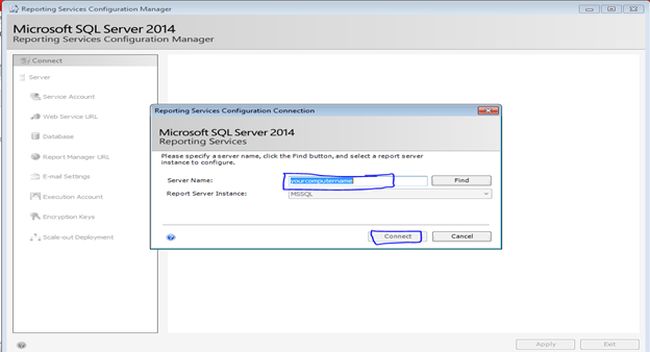 Configure SSRS