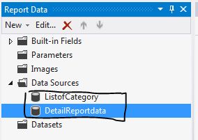 create data source in SSRS report