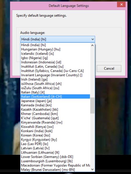 how to change system language in windows 8