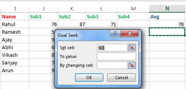 goal seek for mac excel goal seek for mac excel