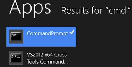  Command prompt