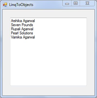 LINQ to Objects