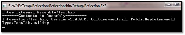 Reflection in C#